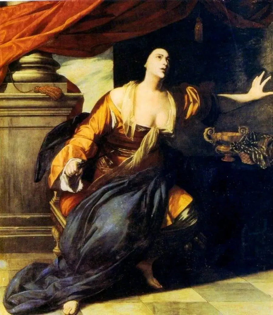 Lucrèce - Artemisia Gentileschi