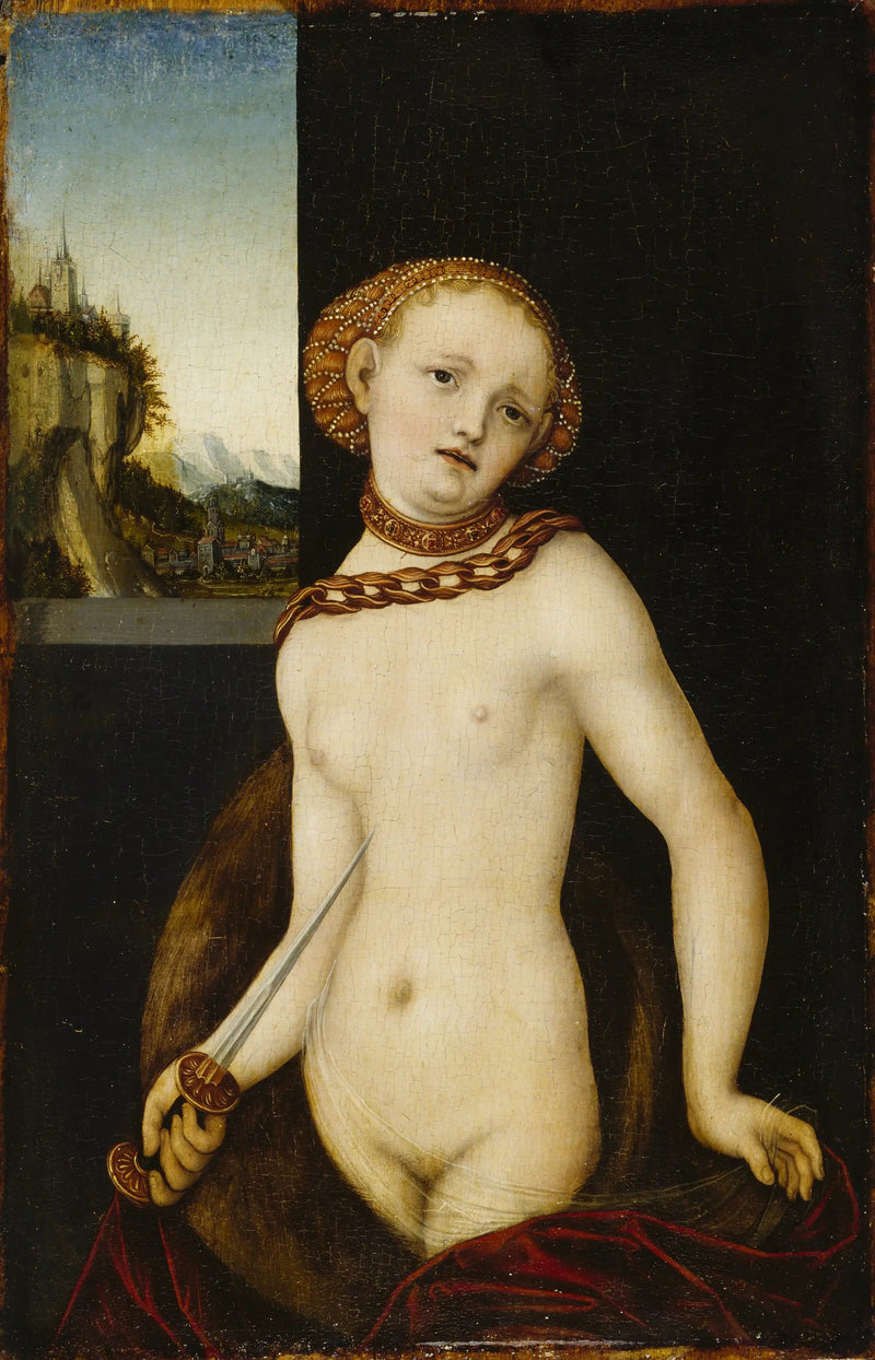 Lucrèce - Lucas Cranach van Elder