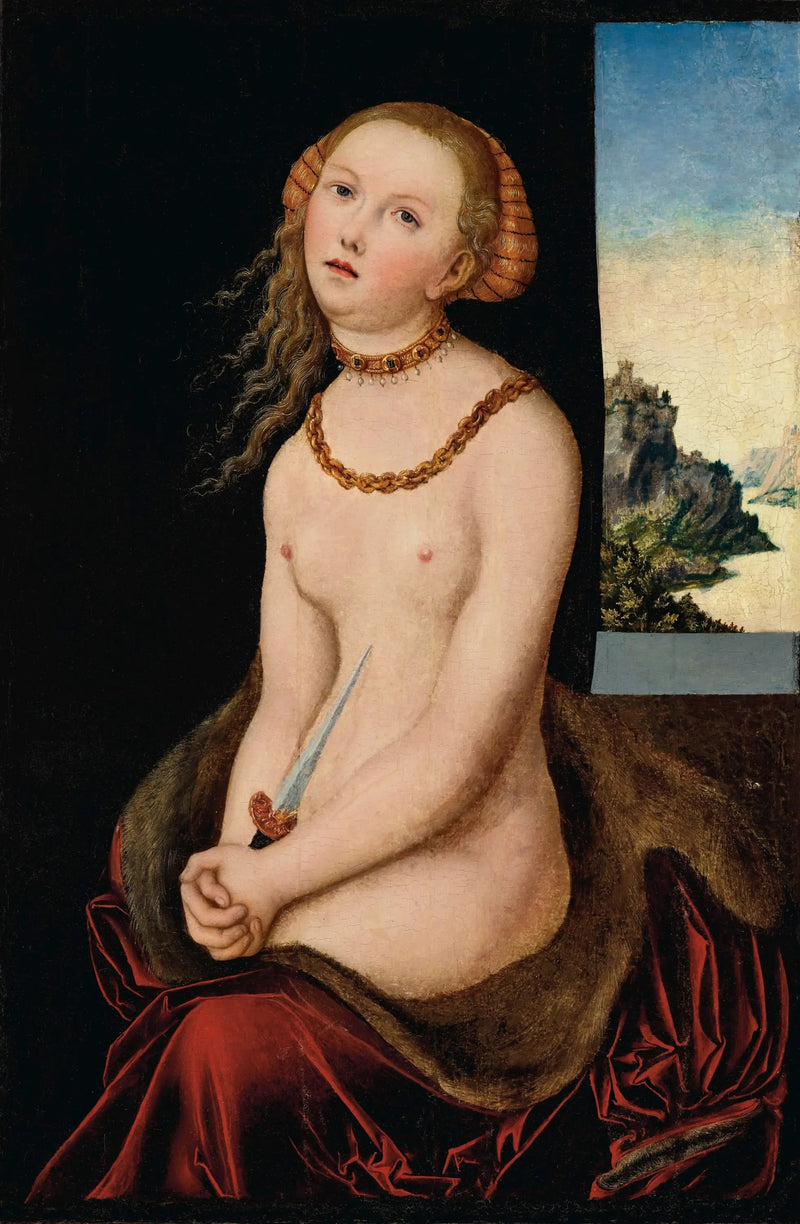 Lucrèce - Lucas Cranach van Elder