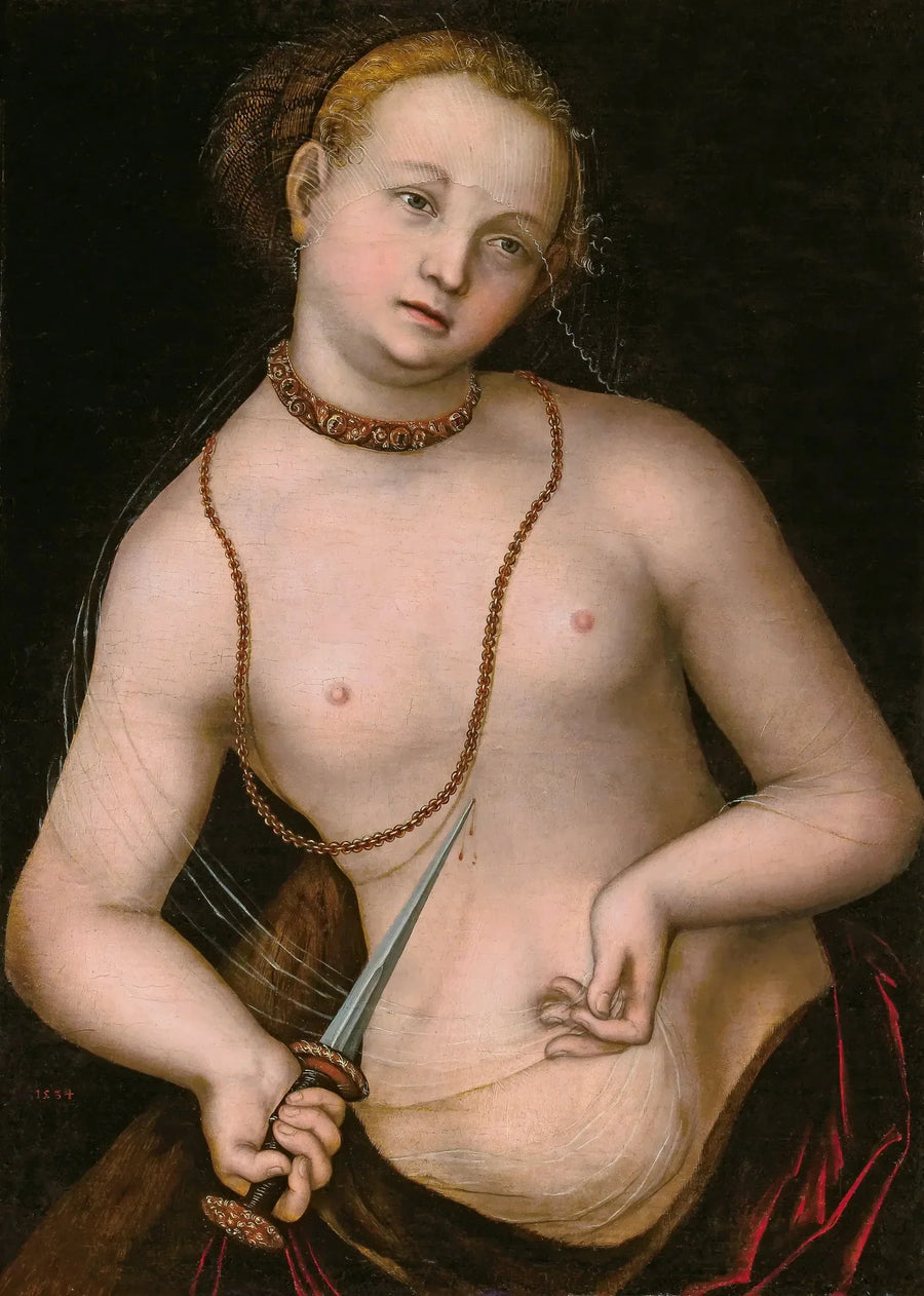 Lucrèce - Lucas Cranach vanh.