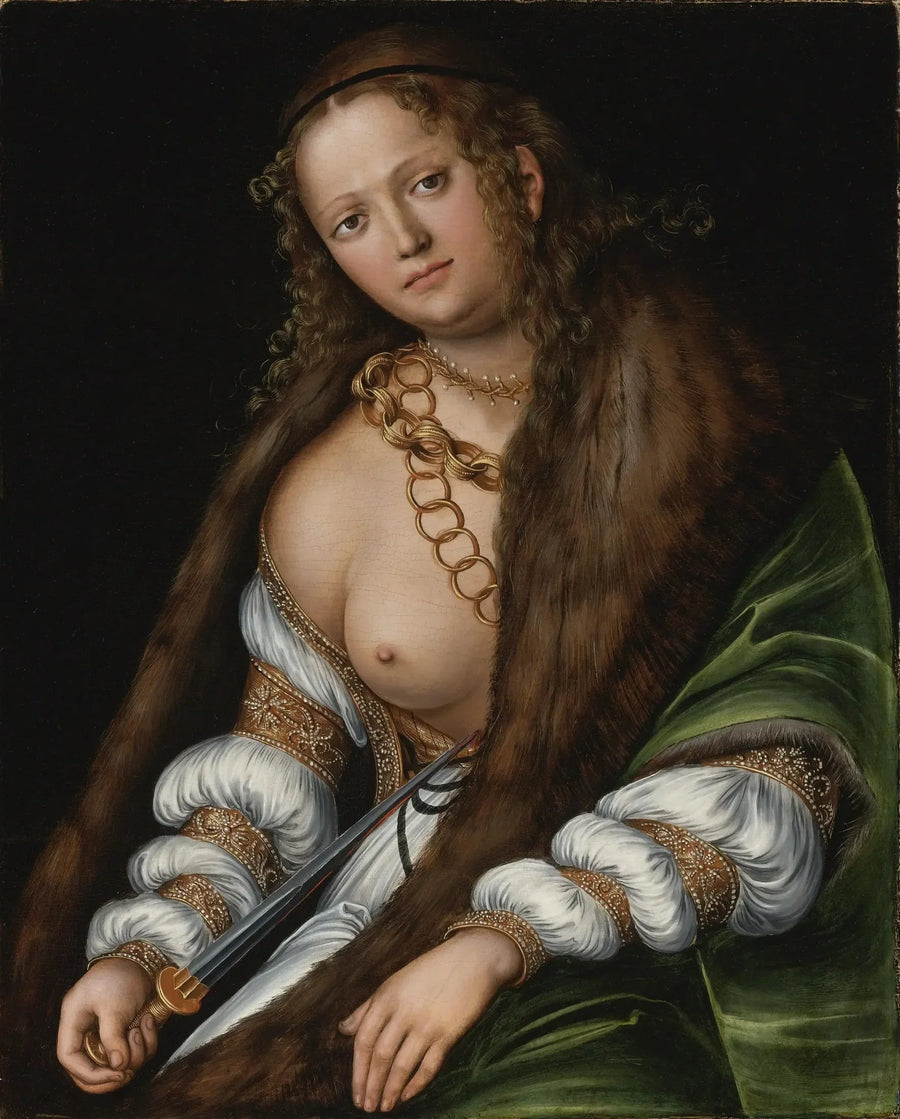 Lucrèce - Lucas Cranach van Elder