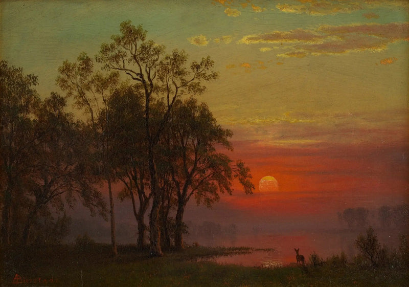 Illan hehku - Albert Bierstadt