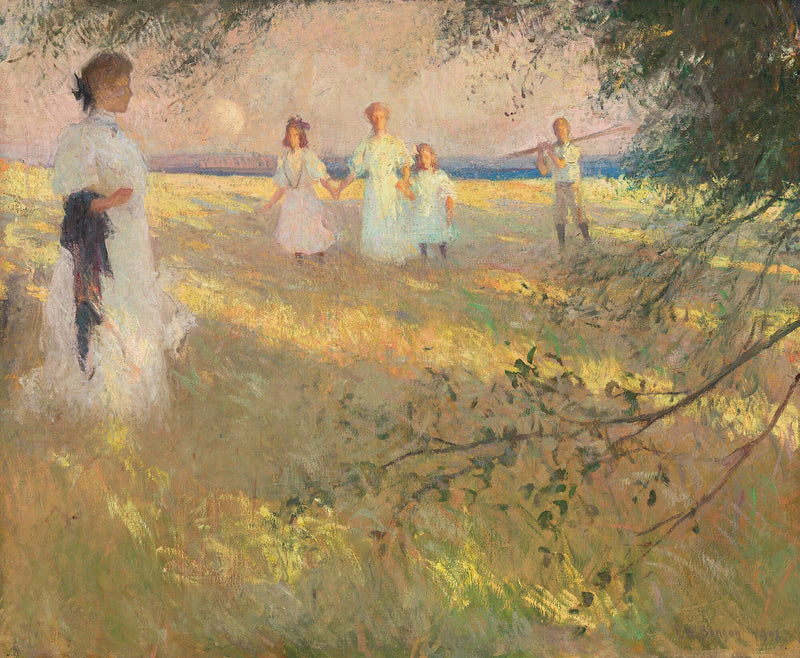 Ilta-valo - Frank Weston Benson