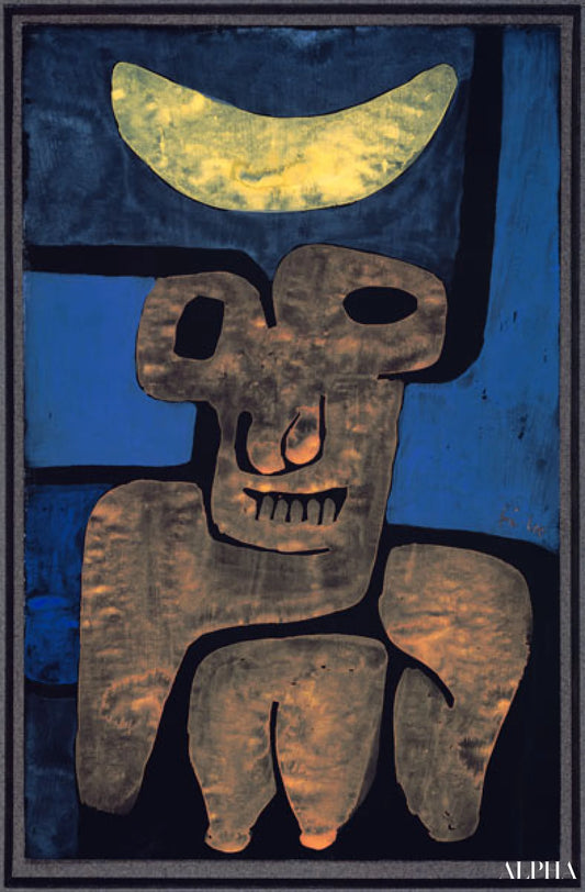 Luna des comptant - Paul Klee - Reproductions de tableaux et peintures haut de gamme