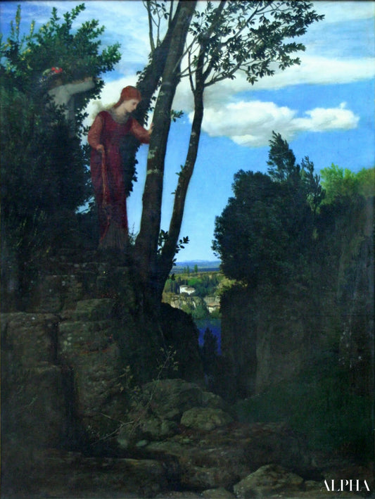 Lune de miel - Arnold Böcklin - Reproductions de tableaux et peintures haut de gamme