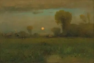 Sadonkorjuun kuu - George Inness