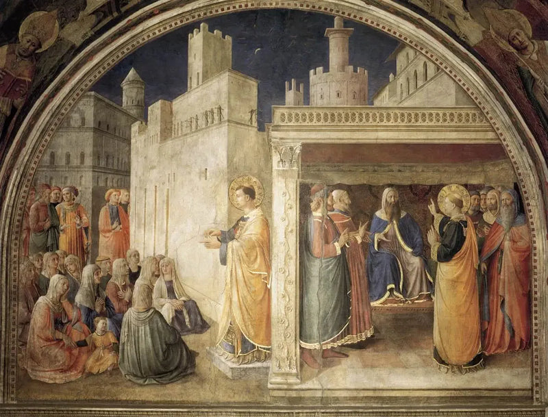 Pohjoisseinän lasi - Fra Angelico