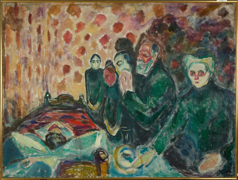 Taistelu kuolemaa vastaan - Edvard Munch