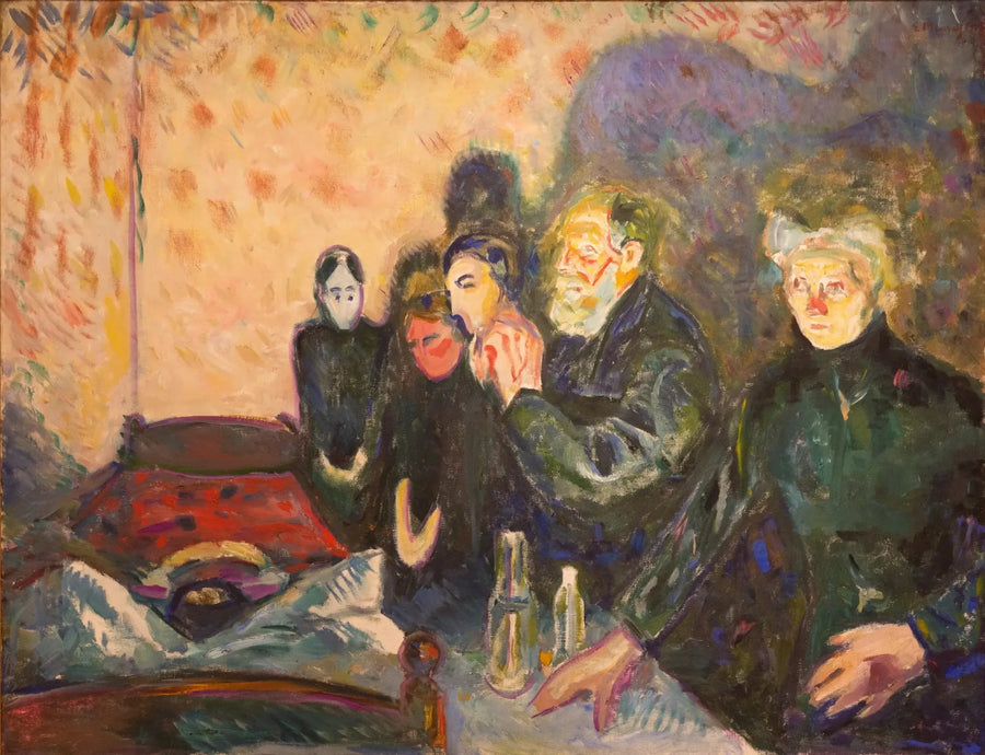 Taistelu kuolemaa vastaan - Edvard Munch