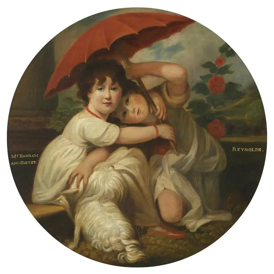 M. Barham ja Mlle Barham - Joshua Reynolds