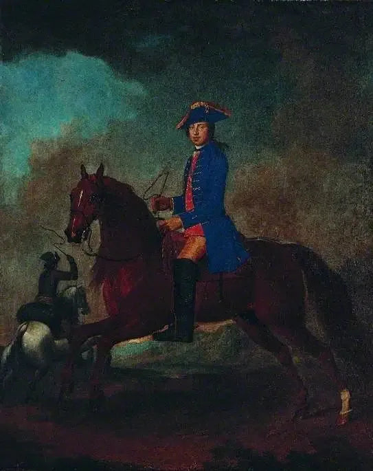 M. Dawson de Retford ja hänen palvelijansa - George Stubbs