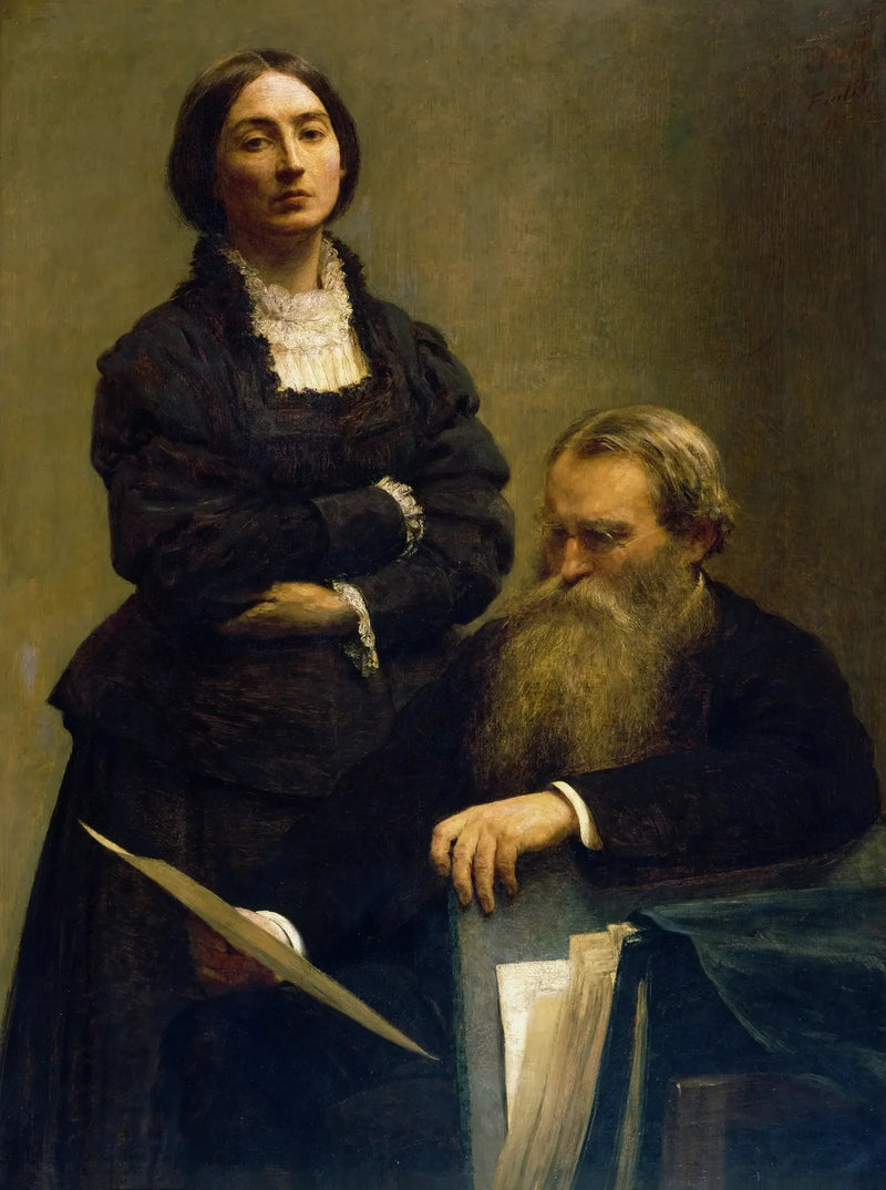 M. ja Mme Edwin Edwards - Henri Fantin-Latour