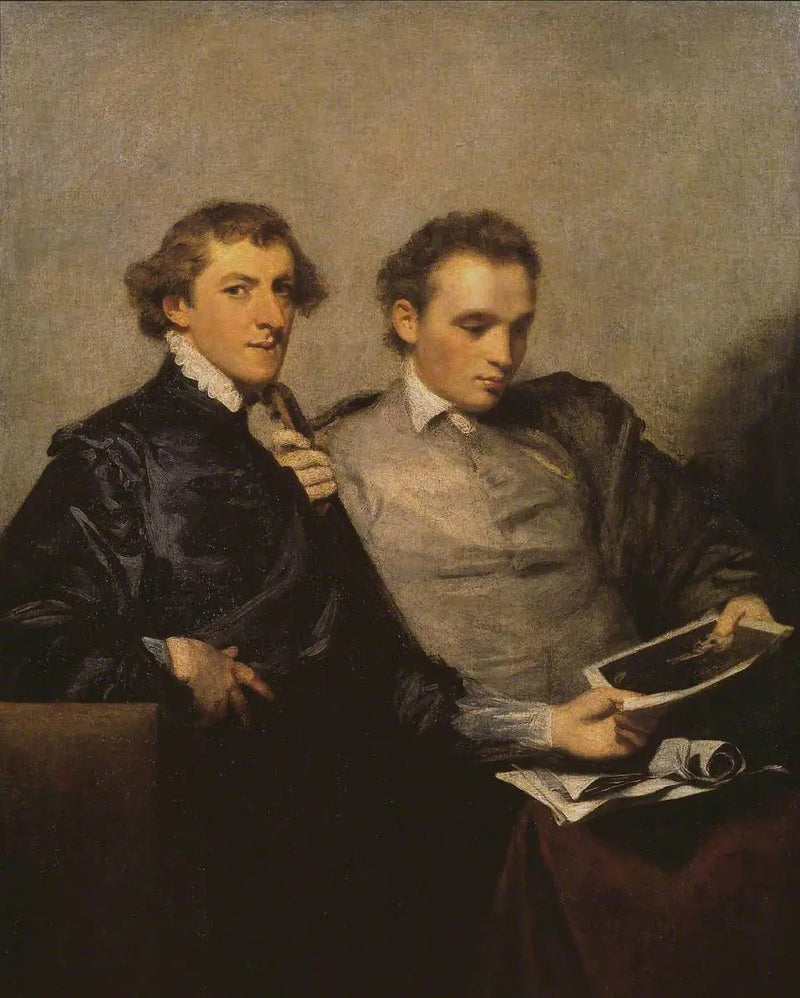 M. Huddesford ja M. Bampfylde - Joshua Reynolds