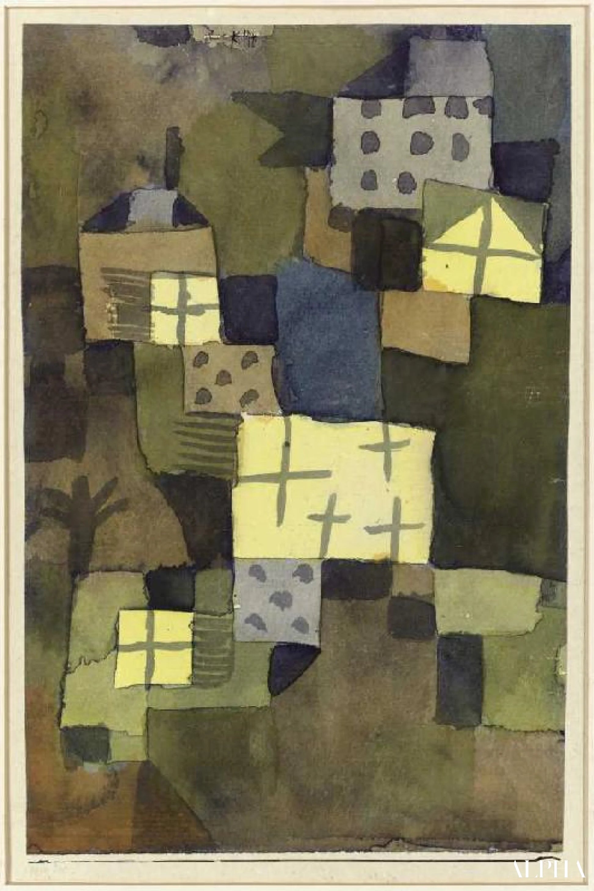 M - Paul Klee - Korkealaatuiset taulujen ja maalauksien reproduktiot