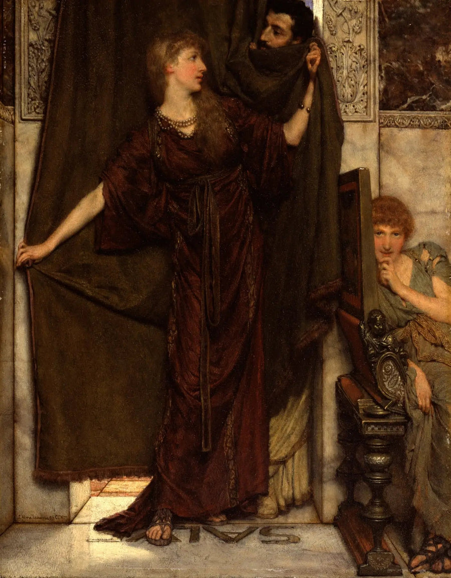 Siskoni ei ole paikalla - Lawrence Alma-Tadema