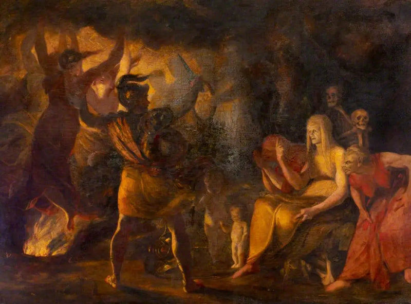 Macbeth ja noidat (otettu William Shakespearen 