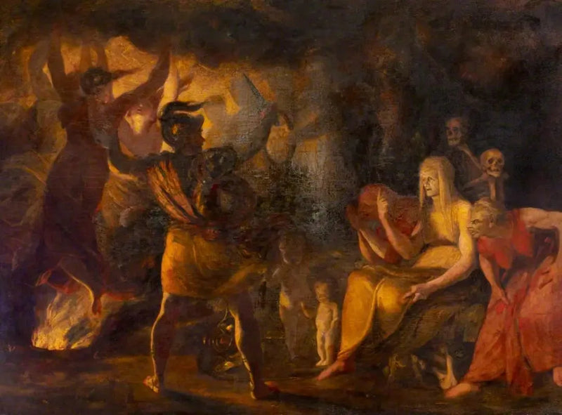 Macbeth ja noidat (otettu William Shakespearen 
