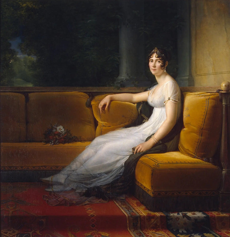 Madame Bonaparte dans son salon de Malmaison - François Gérard