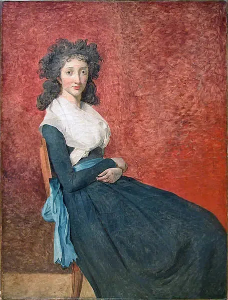 Rouva Charles-Louis Trudaine, syntynyt Marie-Louise Micault de Courbeton - Jacques-Louis David
