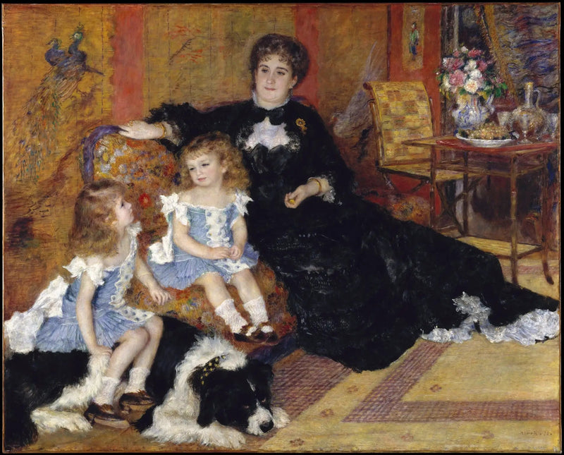 Madame Charpentier ja hänen lapsensa - Pierre-Auguste Renoir