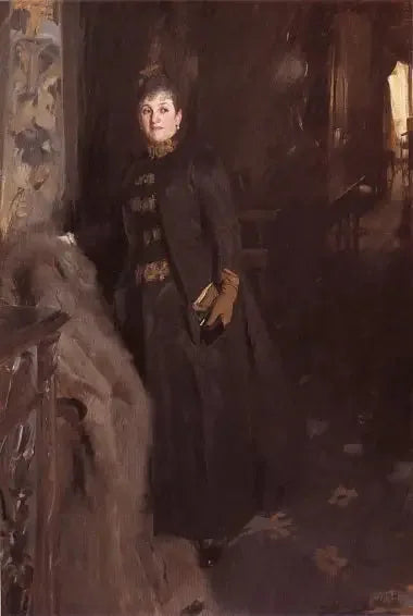Madame Clara Rikoff - Madame Salomonin sisko - Anders Zorn