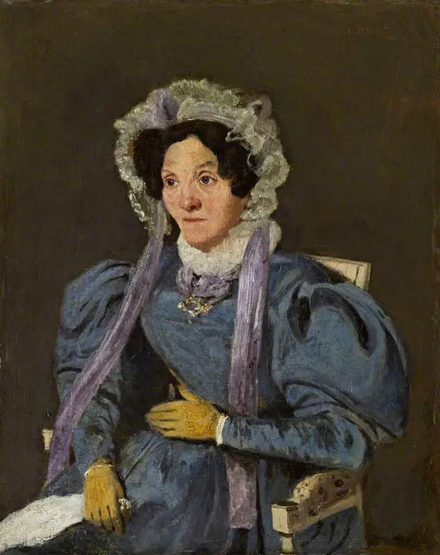 Madame Corot, taiteilijan äiti, syntynyt Marie-Françoise Oberson - Jean-Baptiste Camille Corot