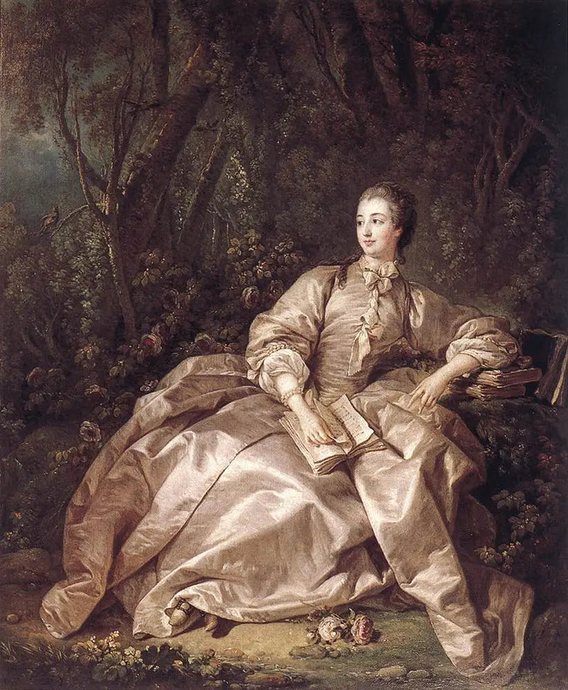 Madame de Pompadour, rakastajatar Louis XV - François Boucher