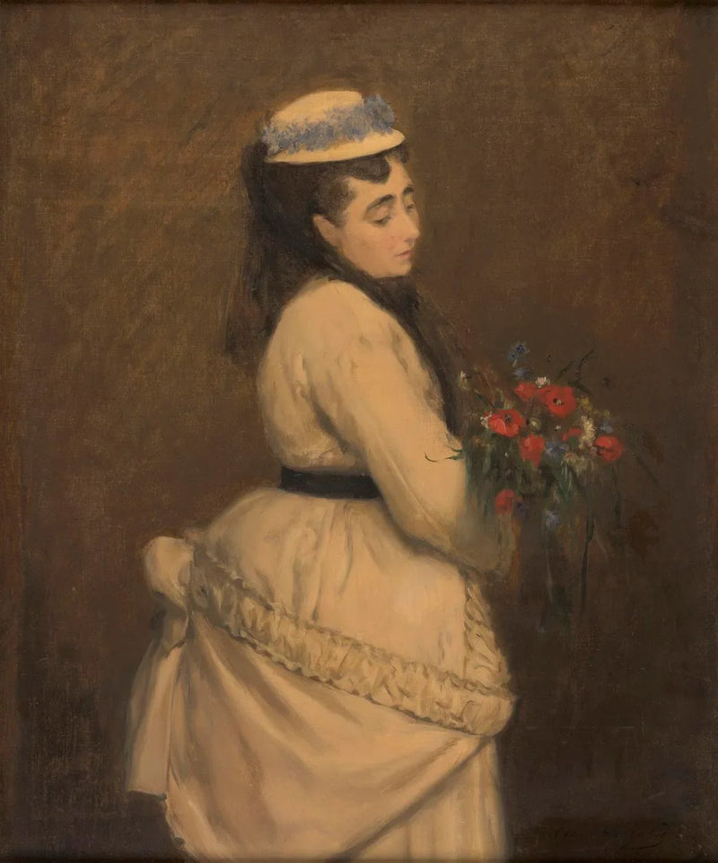 Madame E.G. (Madame Emmanuel Gonzalès, taiteilijan äiti) - Eva Gonzalès