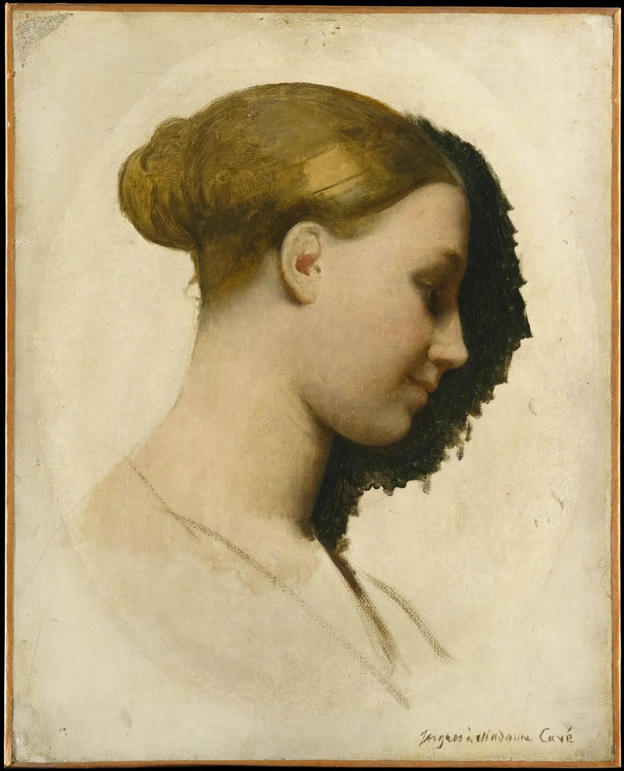 Rouva Edmond Cavé (Marie-Élisabeth Blavot, syntynyt 1810) - Jean-Auguste-Dominique Ingres