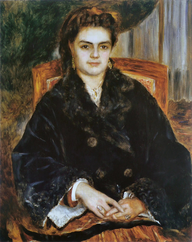 Rouva Édouard Bernier (Marie-Octavie-Stéphanie Laurens, 1838-1920) - Pierre-Auguste Renoir