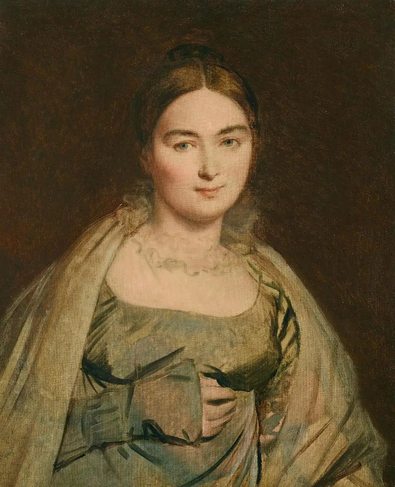 Madame Ingres, syntynyt Madeleine Chapelle - Jean-Auguste-Dominique Ingres