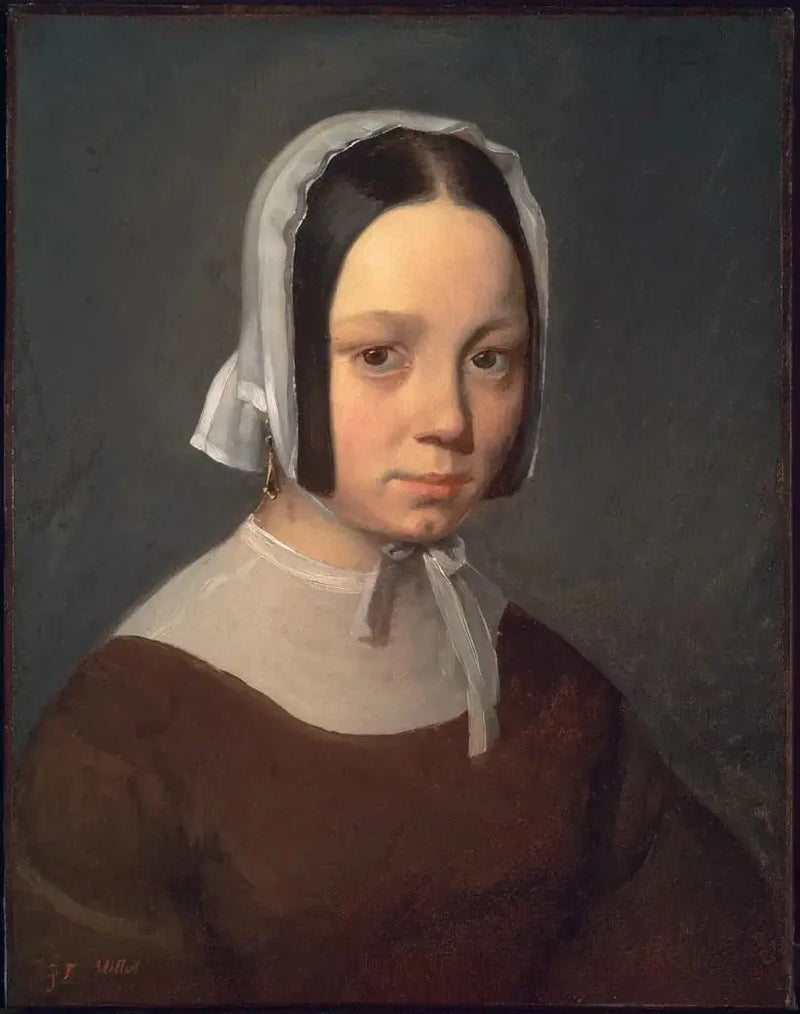 Madame J.-F. Millet, syntynyt Pauline-Virginie Ono - Jean-François Millet