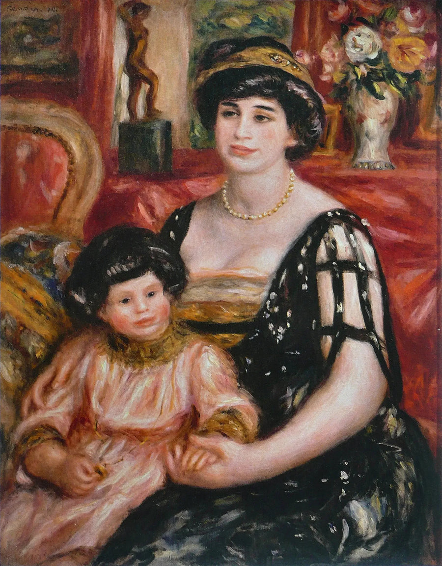 Rouva Josse Bernheim-Jeune ja pojat Henry - Pierre-Auguste Renoir