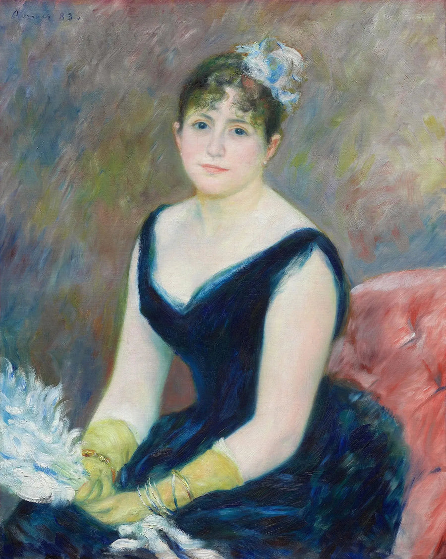 Rouva Léon Clapisson - Pierre-Auguste Renoir
