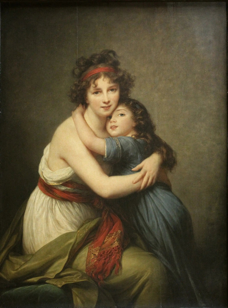 Madame Vigée Le Brun ja hänen tyttärensä - Élisabeth Vigée Le Brun