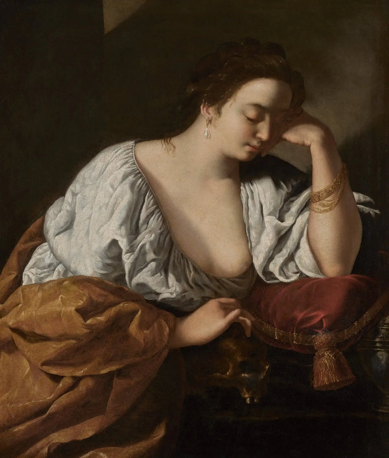 Madeleine penitente - Artemisia Gentileschi
