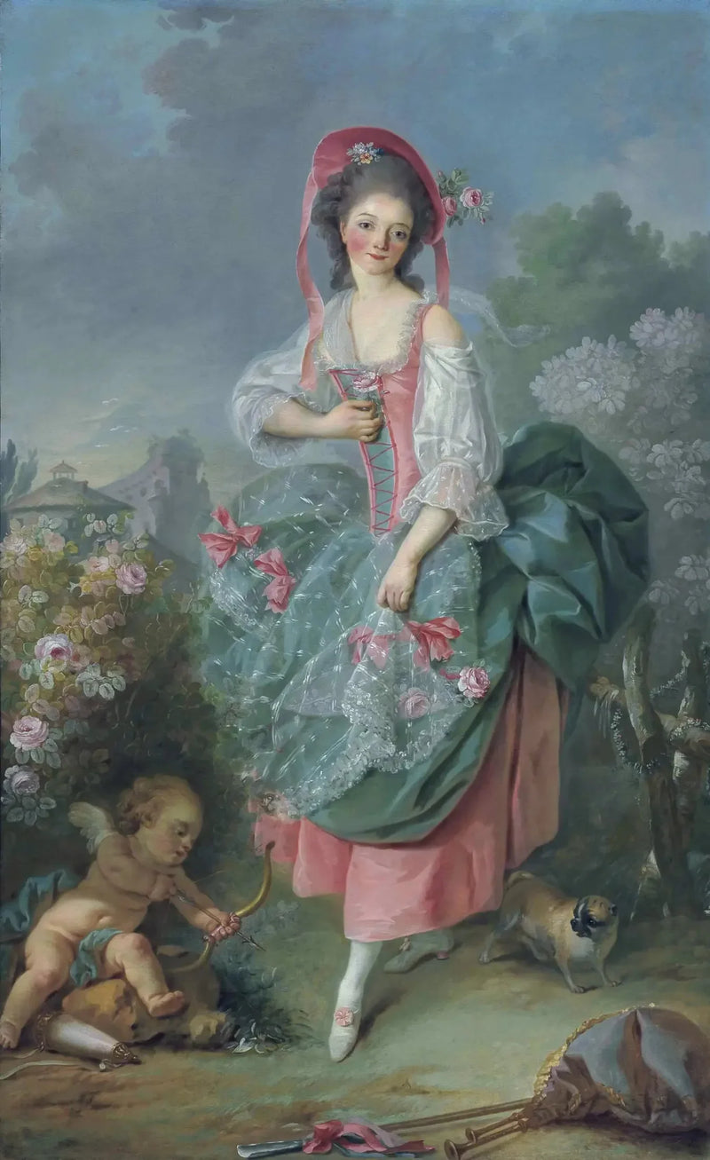 Mademoiselle Guimard Terpsikhorina - Jacques-Louis David