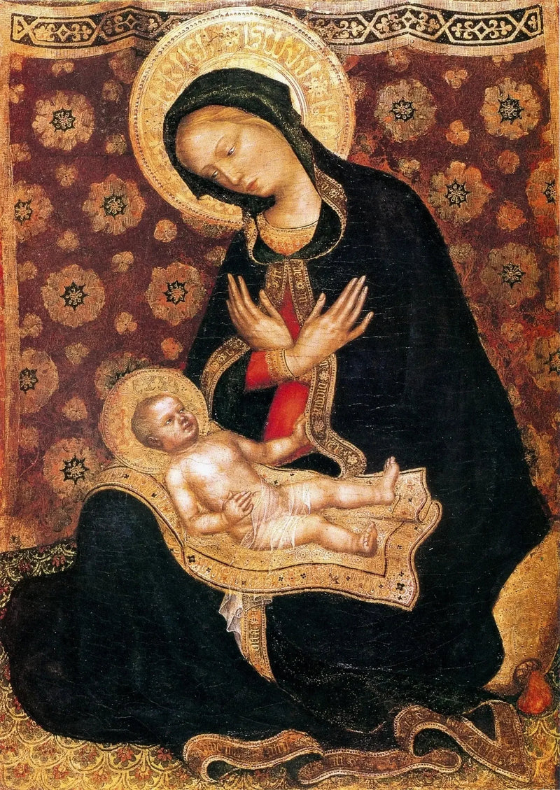 Humilisuuden Madone - Gentile da Fabriano