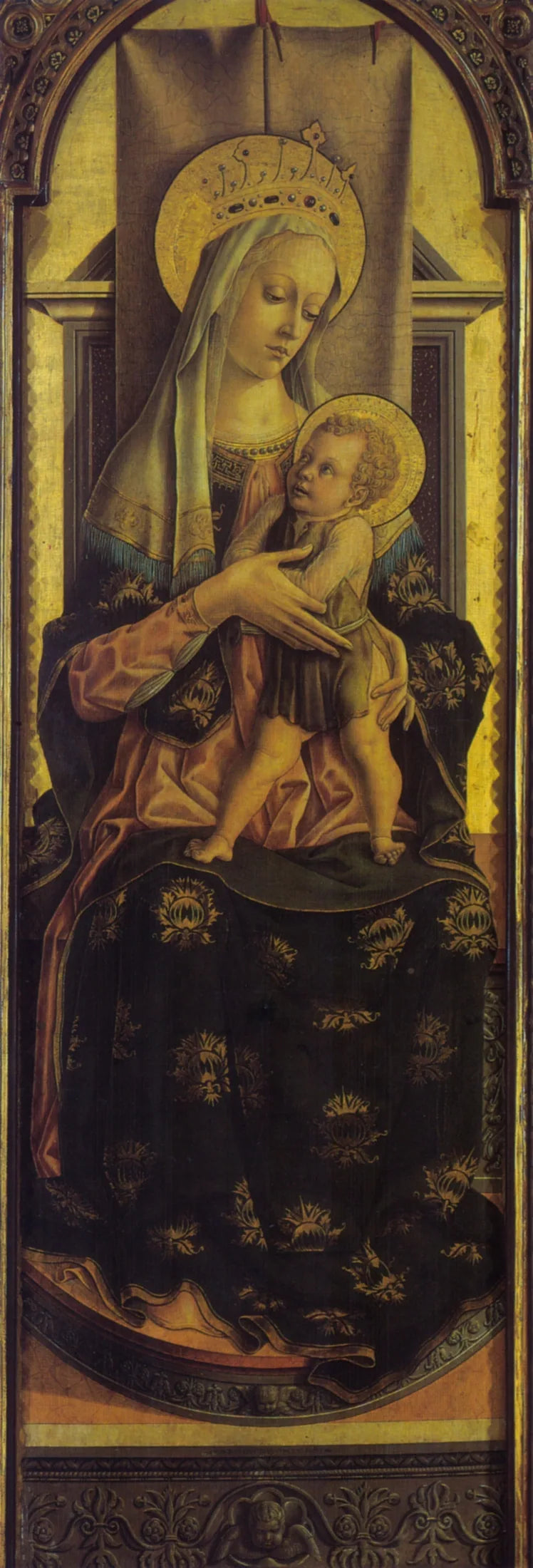 Montefiore-madonna - Carlo Crivelli