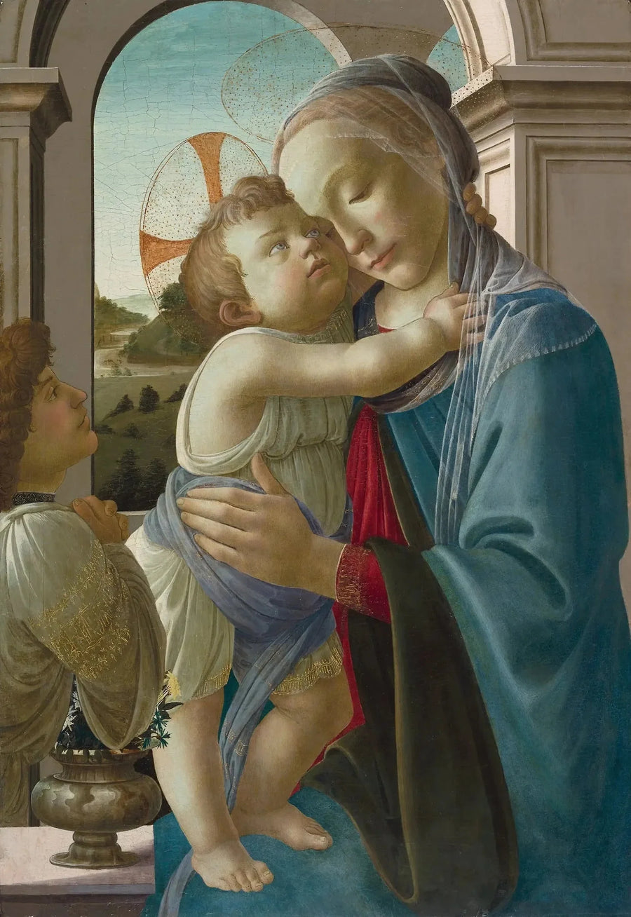 Eukaristian Madonna, 1470-1474 - Sandro Botticelli