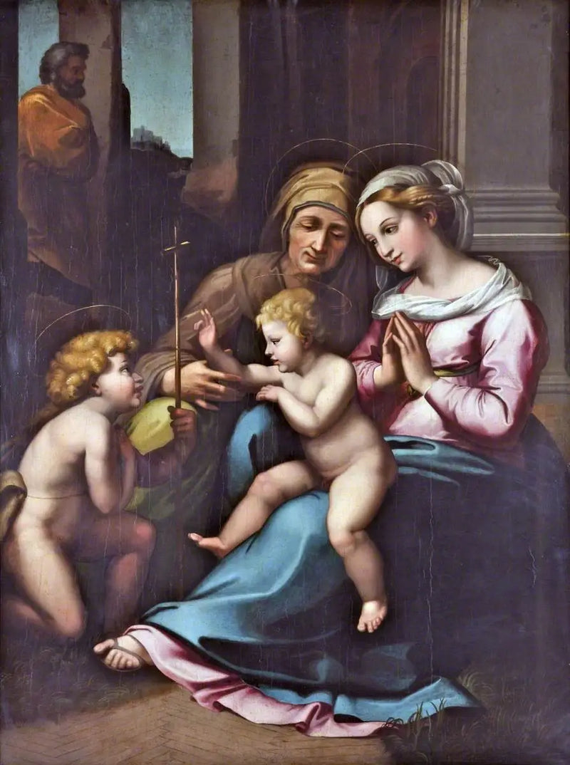 Jumalallisen rakkauden Madonna - Raphael Sanzio