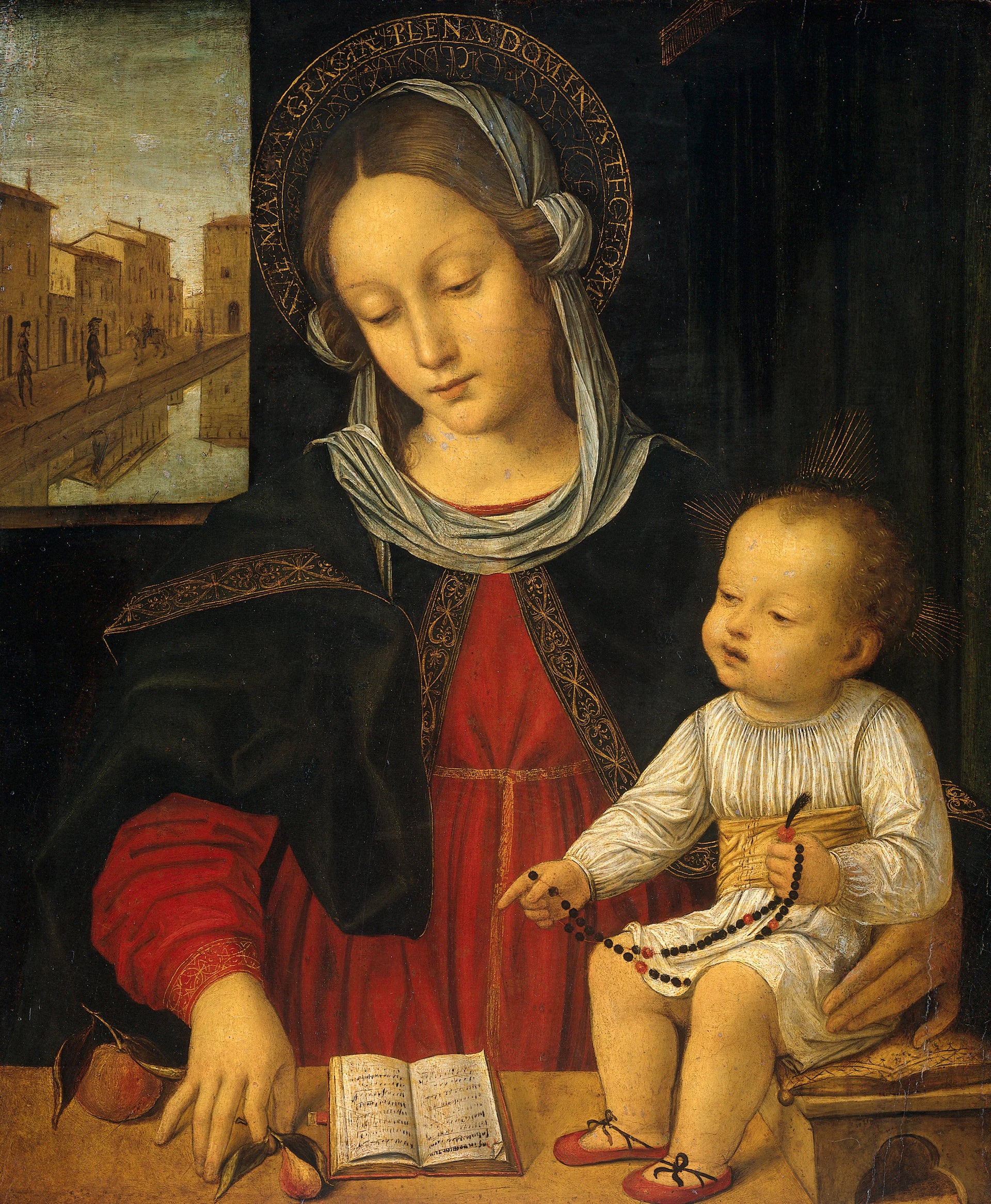 Vierge à l'Enfant - Ambrogio Borgognone