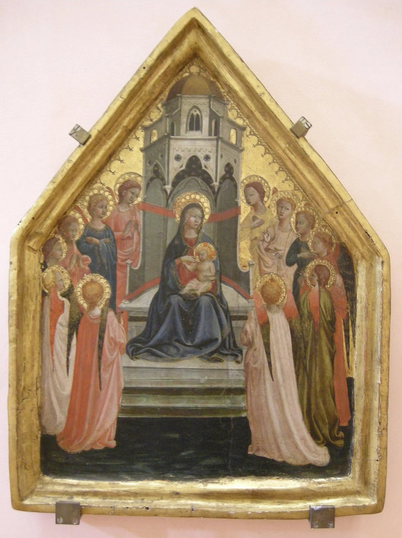 Maesta kahdellatoista enkelillä - Fra Angelico