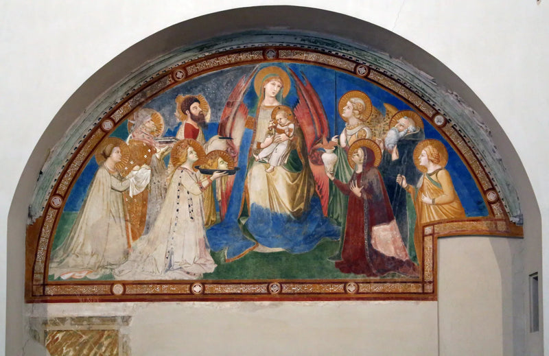 Sant'Agustinuksen majesteetti - Ambrogio Lorenzetti