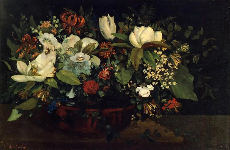 Magnoliat - Gustave Courbet
