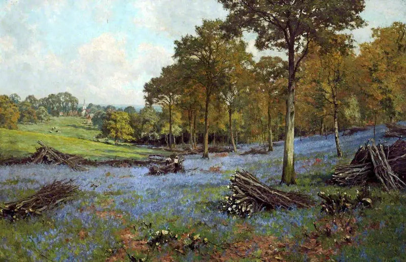 Mai metsissä (Mitcham, Surrey) - Edward Wilkins Waite