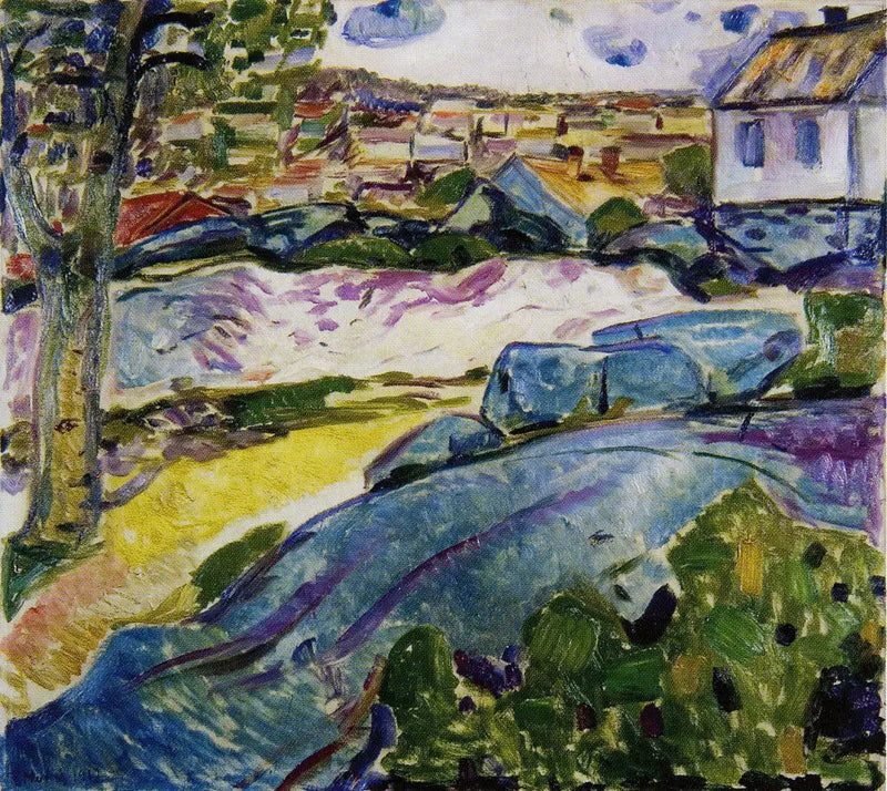 talo Kragerøssa - Edvard Munch