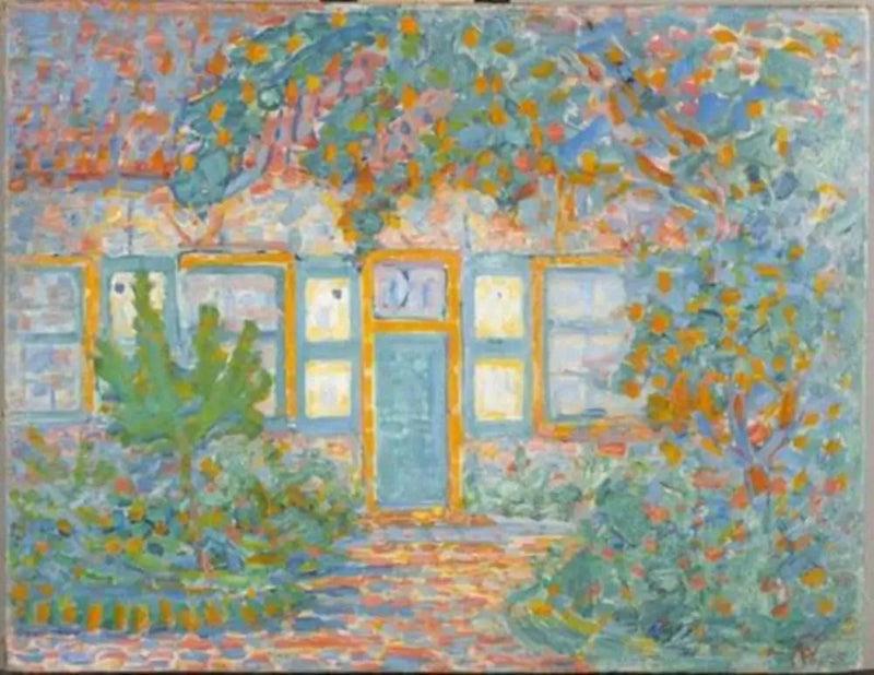 Aurinkoinen talo - Piet Mondrian