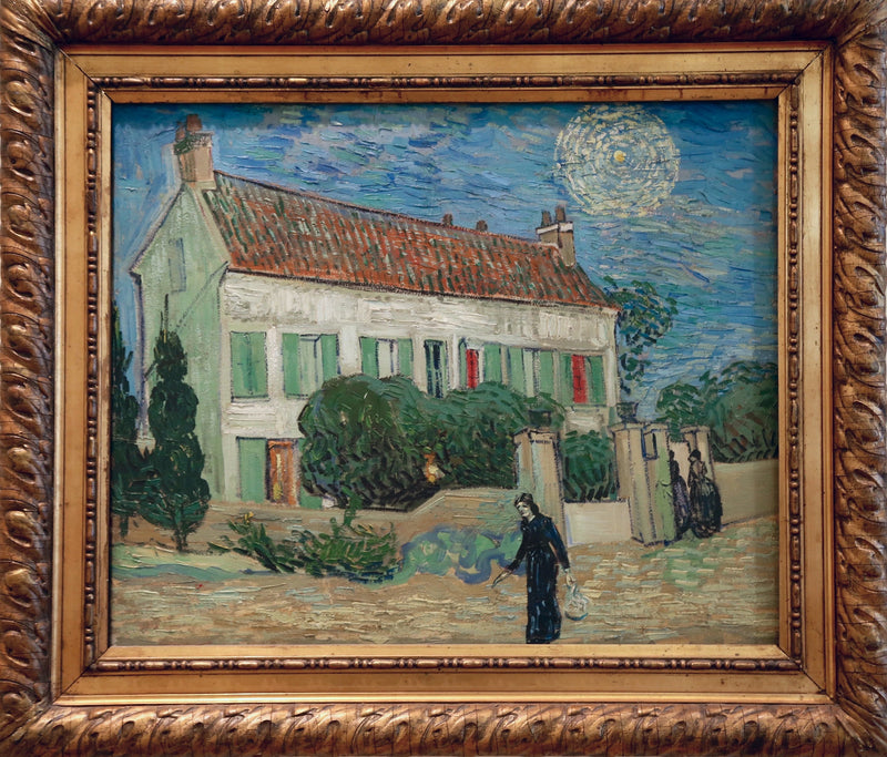 Valkoinen talo, yö - Vincent van Gogh