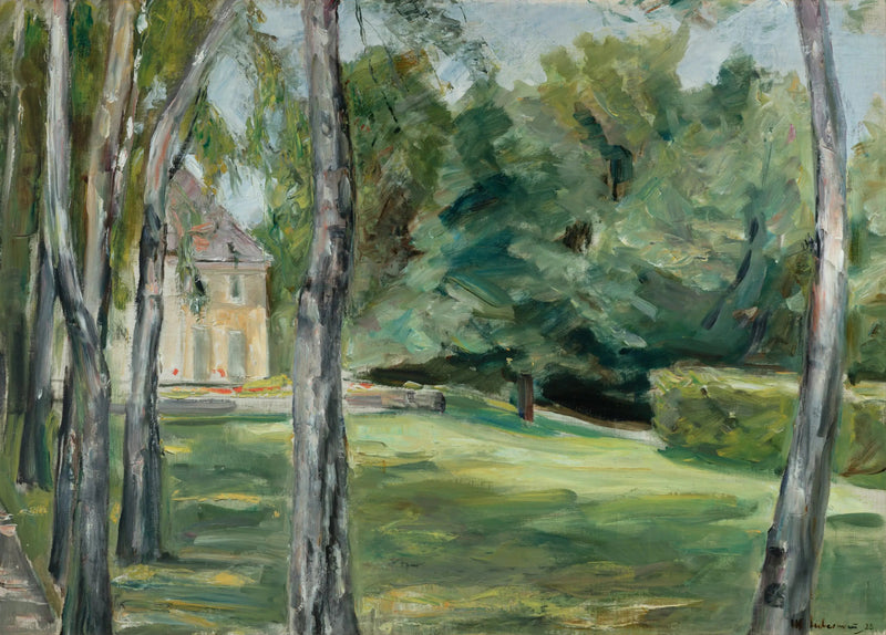 Talo puutarhassa (Dům v zahradě) - Max Liebermann